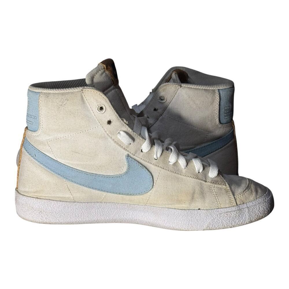 Nike Blazer Mid ‘77 Plant Dye “Fig 1” Floral Embroidery Women’s 8.5 DC8246-100 - Picture 8 of 11